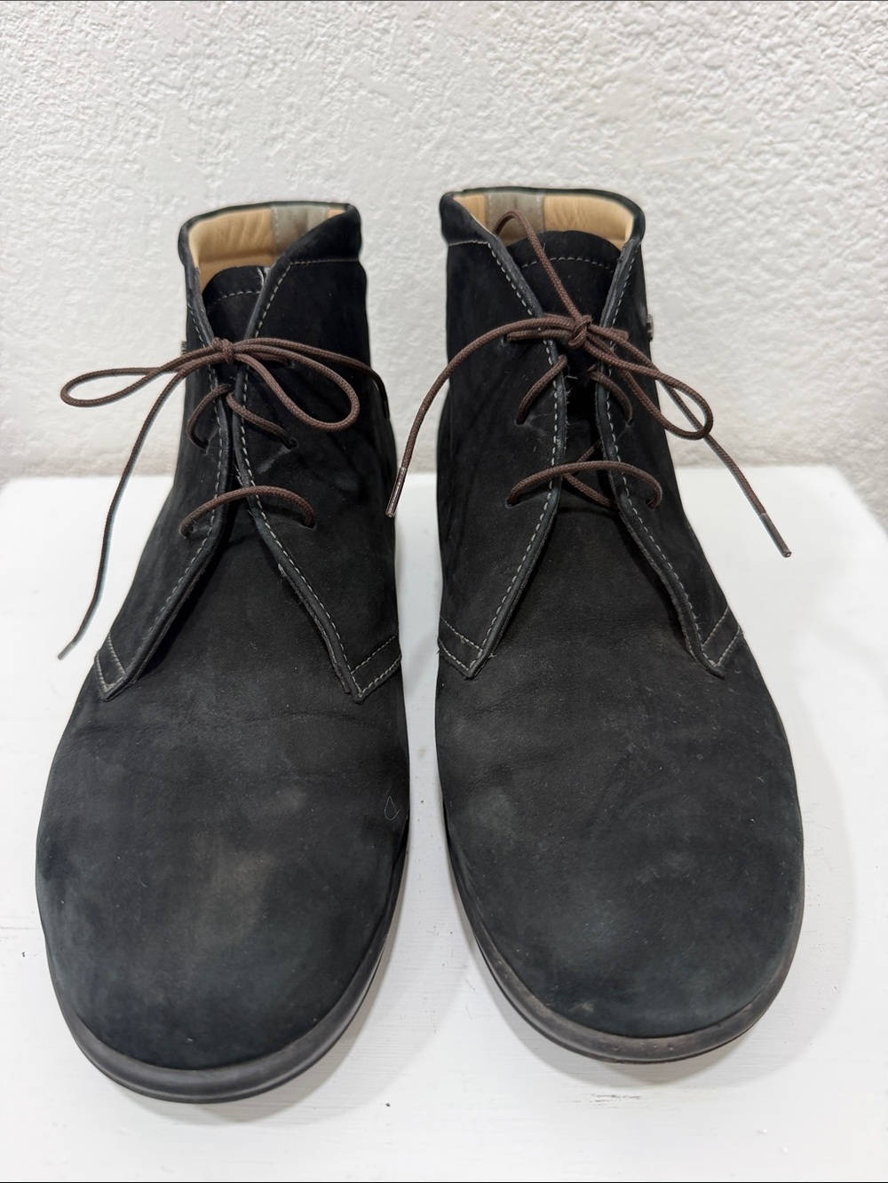 Finn Comfort Boots Ankle Booties Black Nubuck Leather Mostar Womns 8
Germany